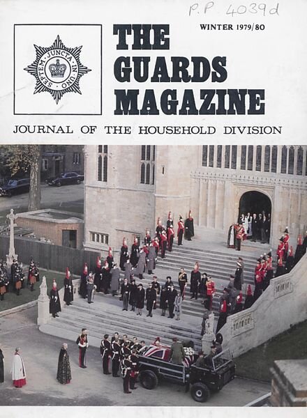 The Guards Magazine – Winter 1979 Cover