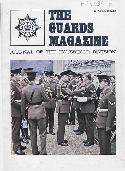 The Guards Magazine – Winter 1982 Cover