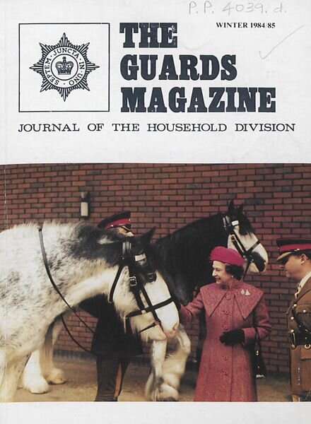 The Guards Magazine – Winter 1984 Cover