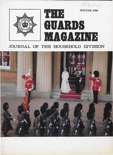 The Guards Magazine – Winter 1986 Cover