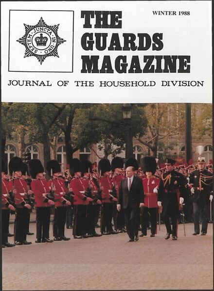 The Guards Magazine – Winter 1988 Cover