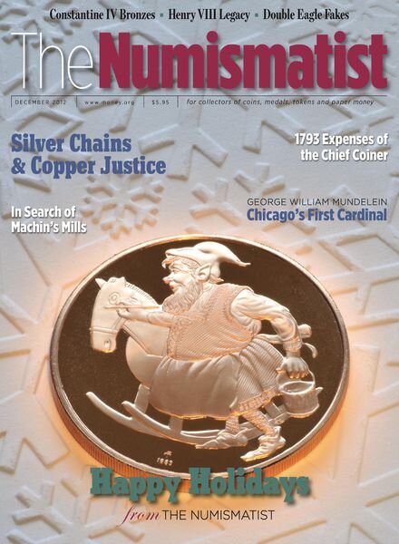 The Numismatist – December 2012 Cover