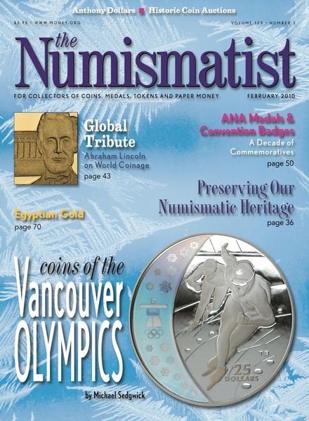 The Numismatist – February 2010 Cover