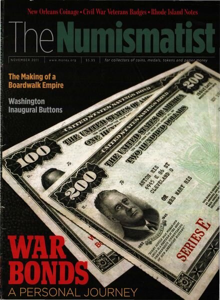 The Numismatist – November 2011 Cover