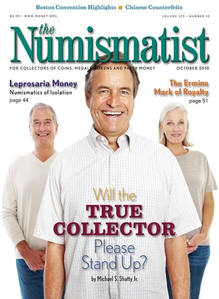 The Numismatist – October 2010 Cover
