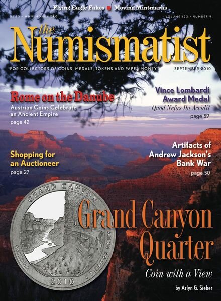 The Numismatist – September 2010 Cover