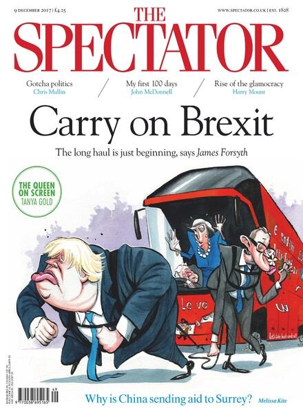 The Spectator – 09.12.2017 Cover
