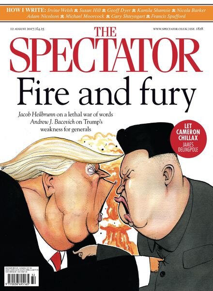 The Spectator – 12.08.2017 Cover
