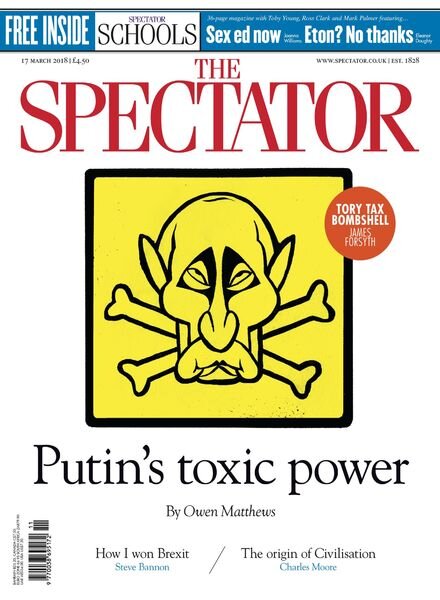 The Spectator – 17.03.2018 Cover