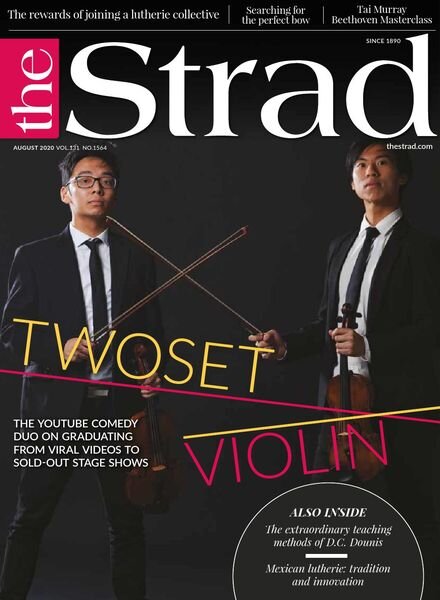 The Strad – August 2020 Cover