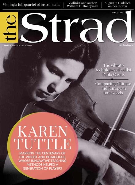 The Strad – March 2020 Cover