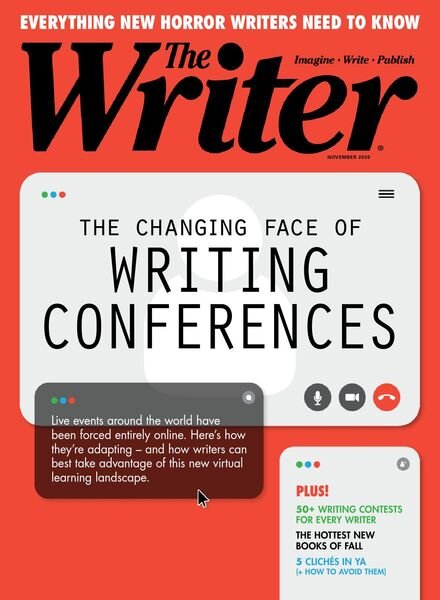 The Writer – November 2020 Cover