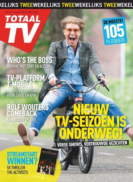Totaal TV – 01 September 2020 Cover