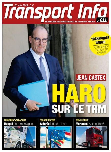 Transport Info – 28 Aout 2020 Cover