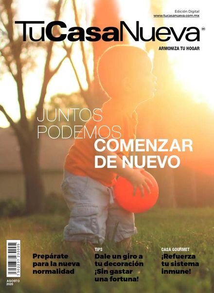 Tu Casa Nueva – Agosto 2020 Cover