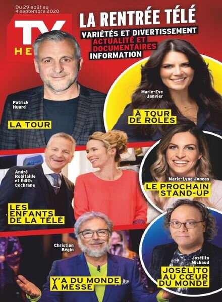TV Hebdo – 29 aout 2020 Cover