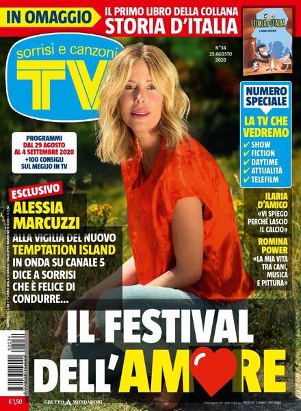 TV Sorrisi e Canzoni – 25 Agosto 2020 Cover