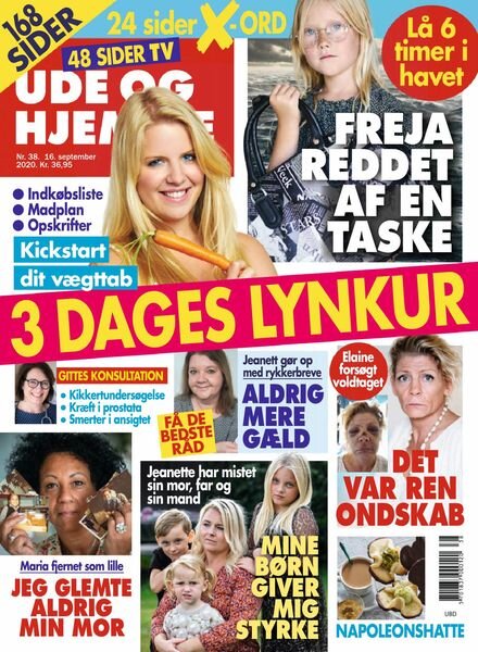 Ude og Hjemme – 16 september 2020 Cover