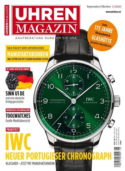 Uhren-Magazin – September 2020 Cover