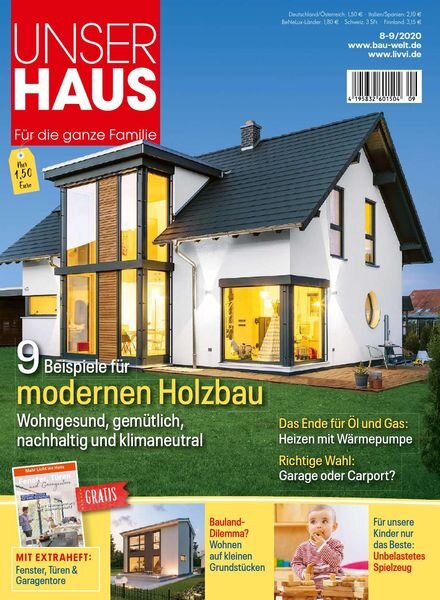Unser Haus – August-September 2020 Cover