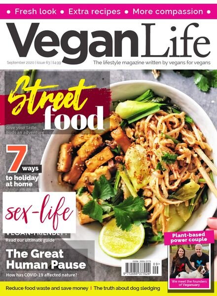 Vegan Life – September 2020 Cover