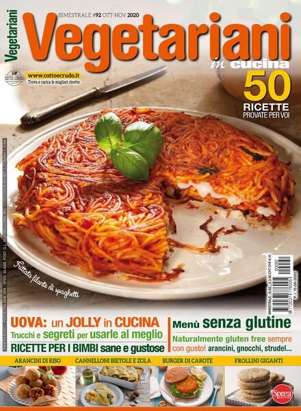Vegetariani in Cucina – Ottobre-Novembre 2020 Cover