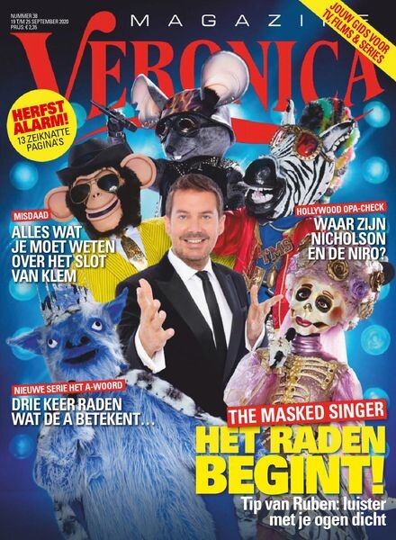 Veronica Magazine – 19 september 2020 Cover