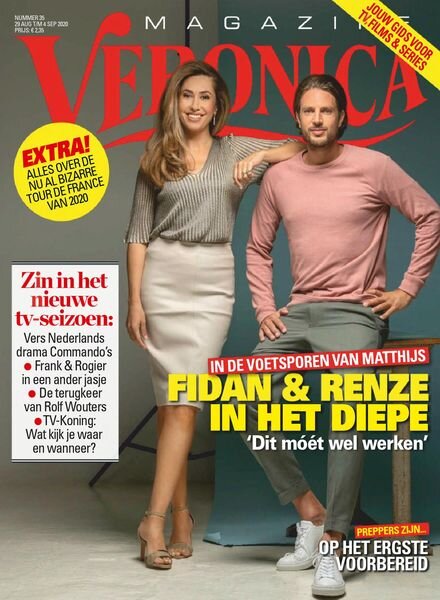 Veronica Magazine – 29 augustus 2020 Cover