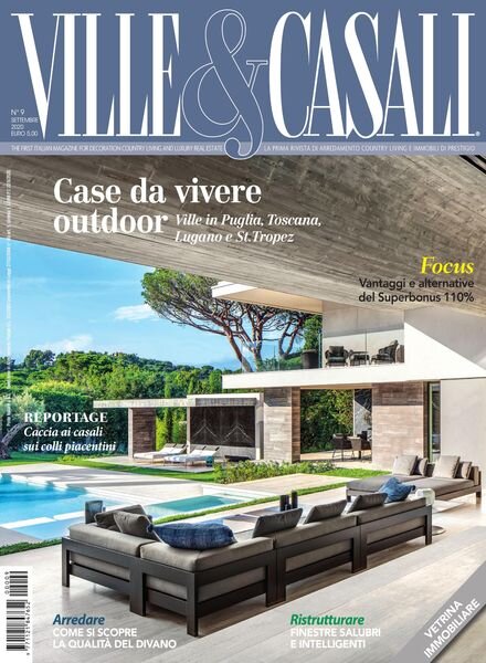Ville & Casali – Settembre 2020 Cover