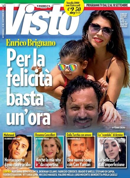 Visto – 10 Settembre 2020 Cover
