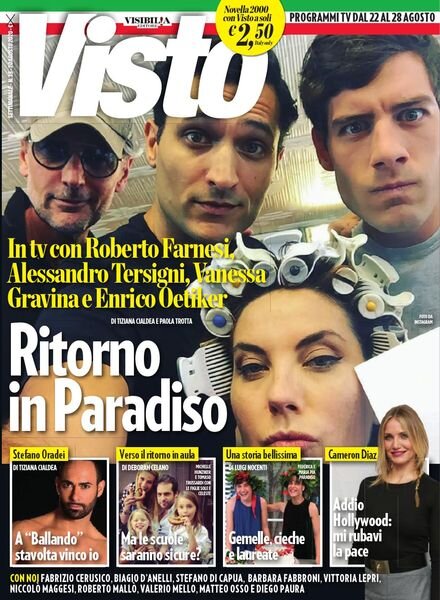 Visto – 20 Agosto 2020 Cover