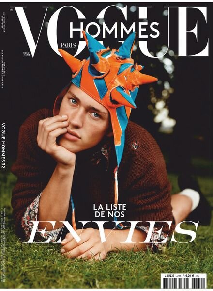 Vogue Hommes – septembre 2020 Cover