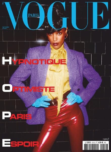 Vogue Paris – septembre 2020 Cover