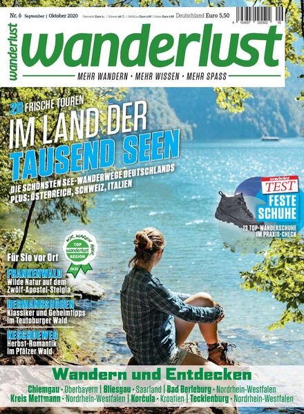 Wanderlust Germany – September-Oktober 2020 Cover