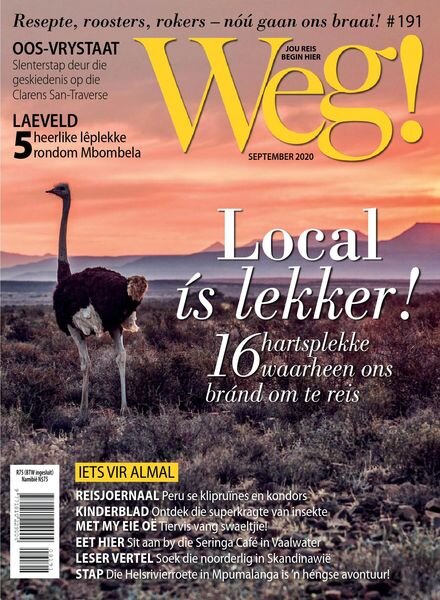 Weg! – September 2020 Cover