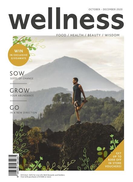 Wellness Magazine October – December 2020 Cover