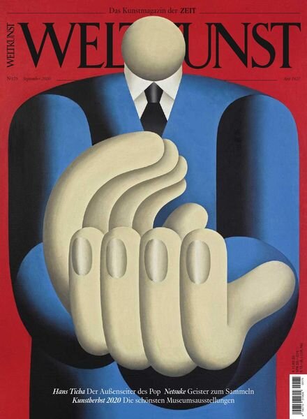Weltkunst – September 2020 Cover