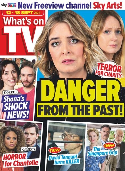 What’s on TV – 12 September 2020 Cover