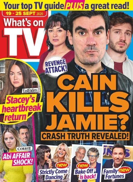 What’s on TV – 19 September 2020 Cover