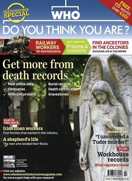 Who Do You Think You Are – February 2012 Cover