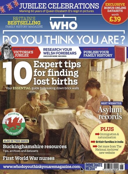 Who Do You Think You Are – June 2012 Cover