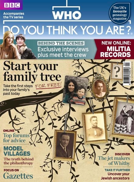 Who Do You Think You Are – September 2011 Cover