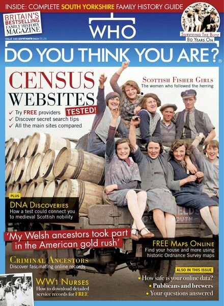 Who Do You Think You Are – September 2020 Cover