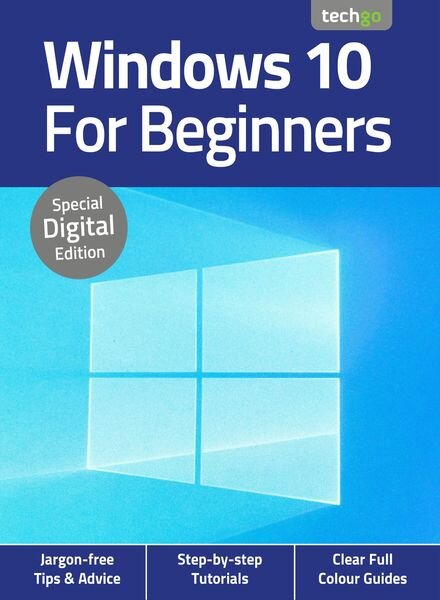 Windows 10 For Beginners – August 2020 Cover
