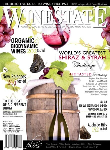 Winestate Magazine – August 2020 Cover