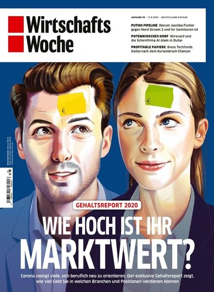 Wirtschaftswoche – 11 September 2020 Cover