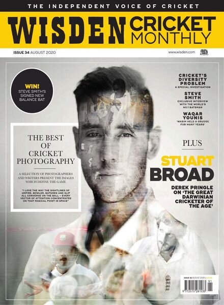 Wisden Cricket Monthly – August 2020 Cover