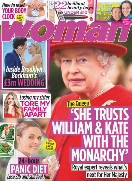 Woman UK – 24 August 2020 Cover