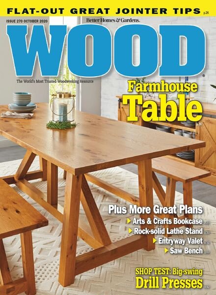 WOOD Magazine – October 2020 Cover