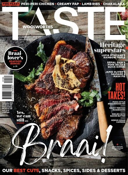 Woolworths Taste – September 2020 Cover